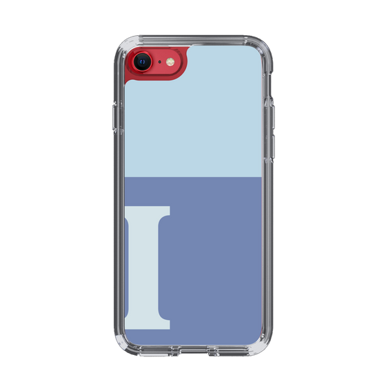 Slim Protection Case［ Original - initial two tone - I blue ］