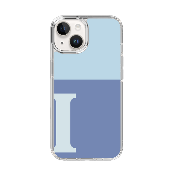 Slim Protection Case［ Original - initial two tone - I blue ］