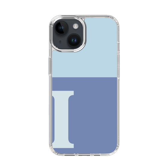 Slim Protection Case［ Original - initial two tone - I blue ］