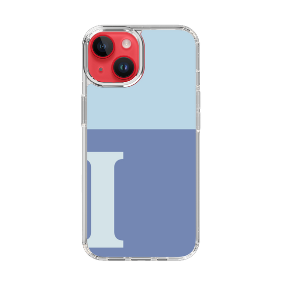 Slim Protection Case［ Original - initial two tone - I blue ］