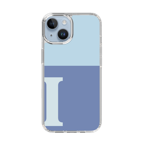 Slim Protection Case［ Original - initial two tone - I blue ］