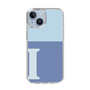 Slim Protection Case［ Original - initial two tone - I blue ］