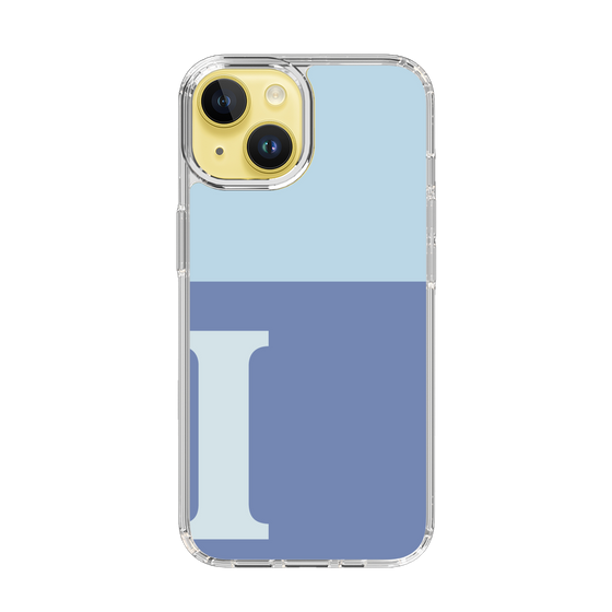 Slim Protection Case［ Original - initial two tone - I blue ］
