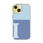 Slim Protection Case［ Original - initial two tone - I blue ］