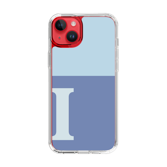 Slim Protection Case［ Original - initial two tone - I blue ］