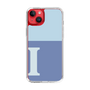 Slim Protection Case［ Original - initial two tone - I blue ］