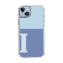 Slim Protection Case［ Original - initial two tone - I blue ］