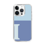 Slim Protection Case［ Original - initial two tone - I blue ］
