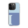 Slim Protection Case［ Original - initial two tone - I blue ］