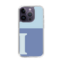 Slim Protection Case［ Original - initial two tone - I blue ］