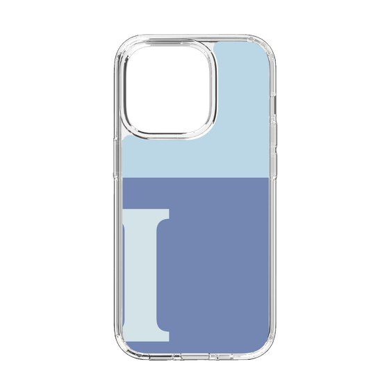 Slim Protection Case［ Original - initial two tone - I blue ］