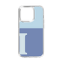 Slim Protection Case［ Original - initial two tone - I blue ］