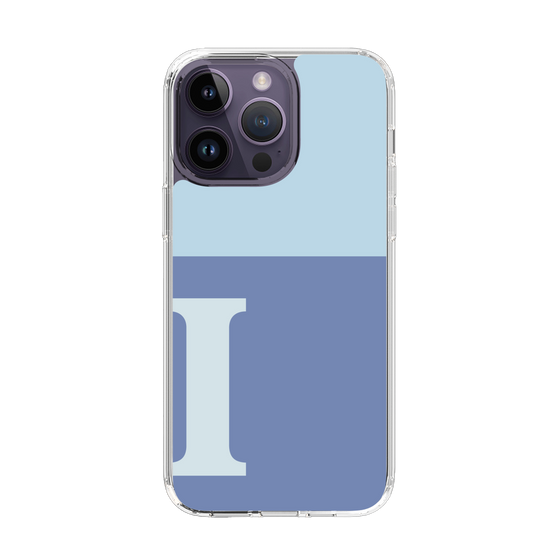 Slim Protection Case［ Original - initial two tone - I blue ］
