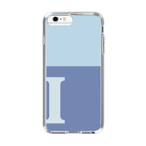Slim Protection Case［ Original - initial two tone - I blue ］