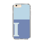 Slim Protection Case［ Original - initial two tone - I blue ］