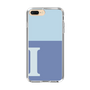 Slim Protection Case［ Original - initial two tone - I blue ］