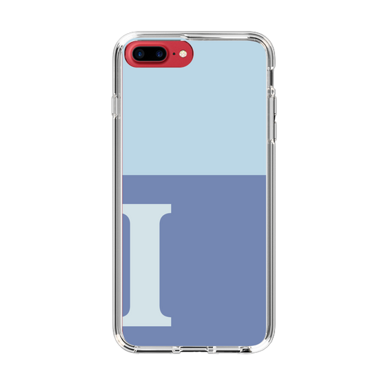 Slim Protection Case［ Original - initial two tone - I blue ］