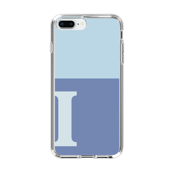 Slim Protection Case［ Original - initial two tone - I blue ］