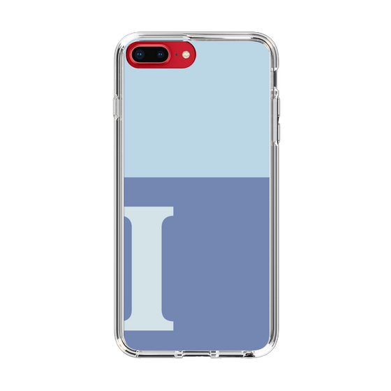 Slim Protection Case［ Original - initial two tone - I blue ］