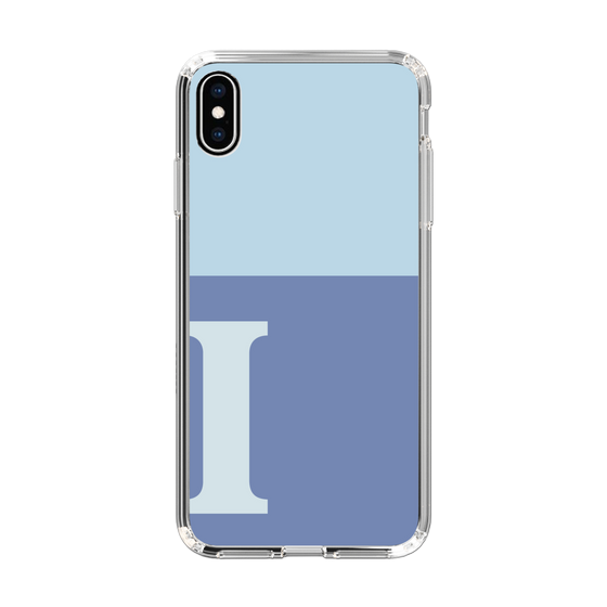 Slim Protection Case［ Original - initial two tone - I blue ］