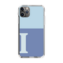 Slim Protection Case［ Original - initial two tone - I blue ］
