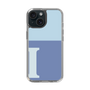 Slim Protection Case［ Original - initial two tone - I blue ］