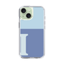 Slim Protection Case［ Original - initial two tone - I blue ］