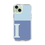 Slim Protection Case［ Original - initial two tone - I blue ］
