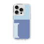 Slim Protection Case［ Original - initial two tone - I blue ］