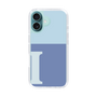 Slim Protection Case［ オリジナル - initial two tone - I blue ］