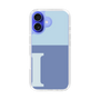 Slim Protection Case［ オリジナル - initial two tone - I blue ］