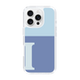 Slim Protection Case［ オリジナル - initial two tone - I blue ］