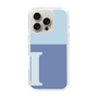 Slim Protection Case［ オリジナル - initial two tone - I blue ］