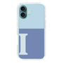 Slim Protection Case［ オリジナル - initial two tone - I blue ］
