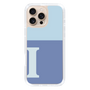 Slim Protection Case［ オリジナル - initial two tone - I blue ］
