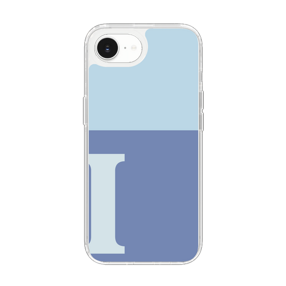 Slim Protection Case［ Original - initial two tone - I blue ］