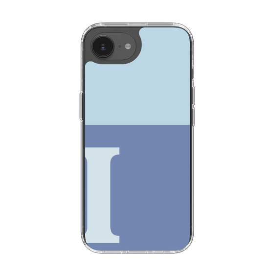 Slim Protection Case［ Original - initial two tone - I blue ］
