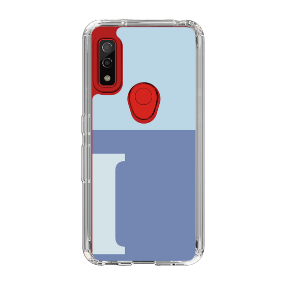 Slim Protection Case［ Original - initial two tone - I blue ］