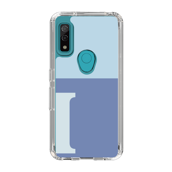 Slim Protection Case［ Original - initial two tone - I blue ］