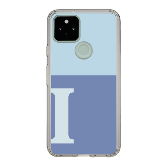 Slim Protection Case［ Original - initial two tone - I blue ］