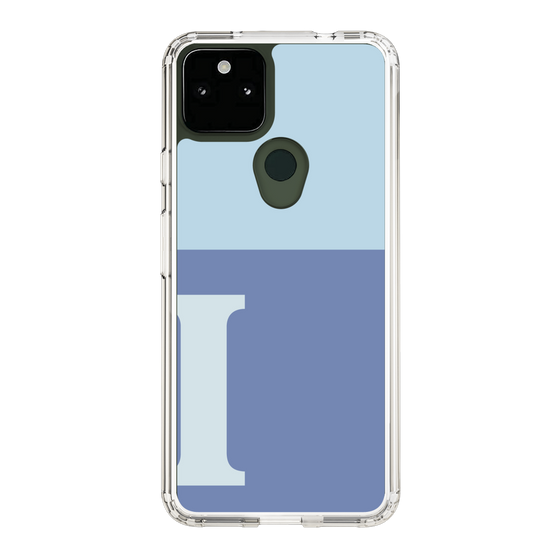 Slim Protection Case［ Original - initial two tone - I blue ］