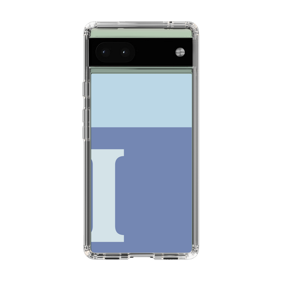 Slim Protection Case［ Original - initial two tone - I blue ］
