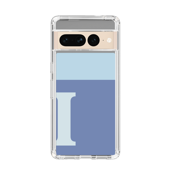 Slim Protection Case［ Original - initial two tone - I blue ］