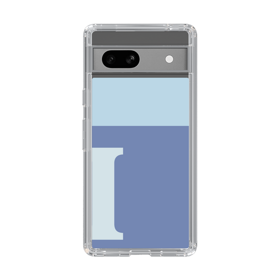 Slim Protection Case［ Original - initial two tone - I blue ］