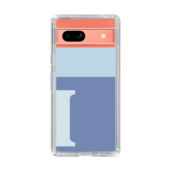 Slim Protection Case［ Original - initial two tone - I blue ］