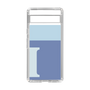Slim Protection Case［ Original - initial two tone - I blue ］