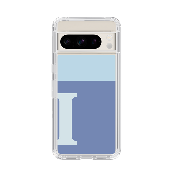 Slim Protection Case［ Original - initial two tone - I blue ］