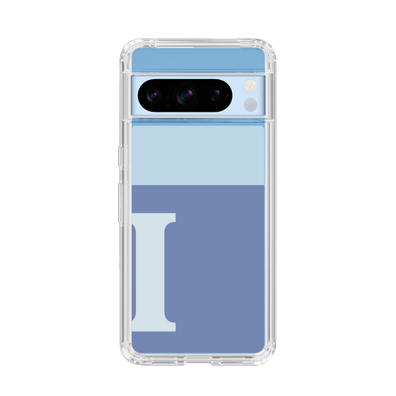 Slim Protection Case［ Original - initial two tone - I blue ］