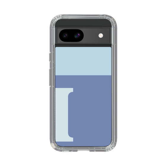 Slim Protection Case［ Original - initial two tone - I blue ］