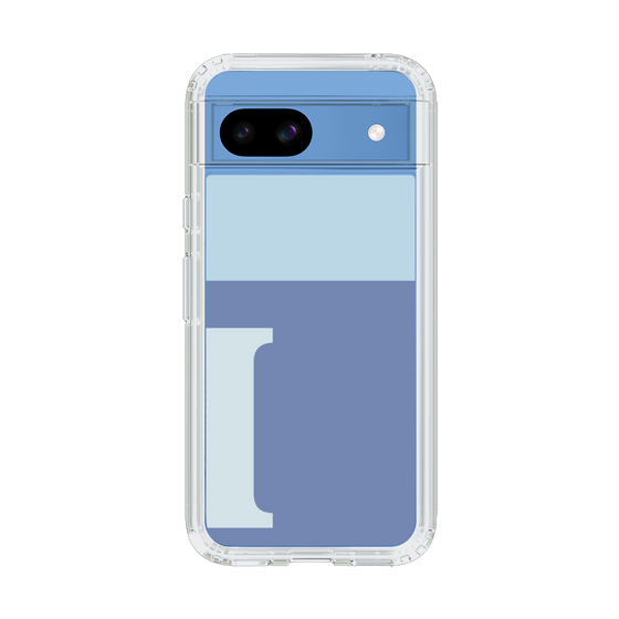 Slim Protection Case［ Original - initial two tone - I blue ］